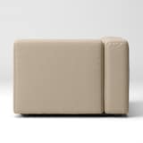 綿帆布　ユニットソファ　アーム付　大　幅９８ｃｍ用カバー