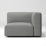 綿帆布　ユニットソファ　アーム付　大　幅９８ｃｍ用カバー