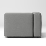 綿帆布　ユニットソファ　アーム付　大　幅９８ｃｍ用カバー