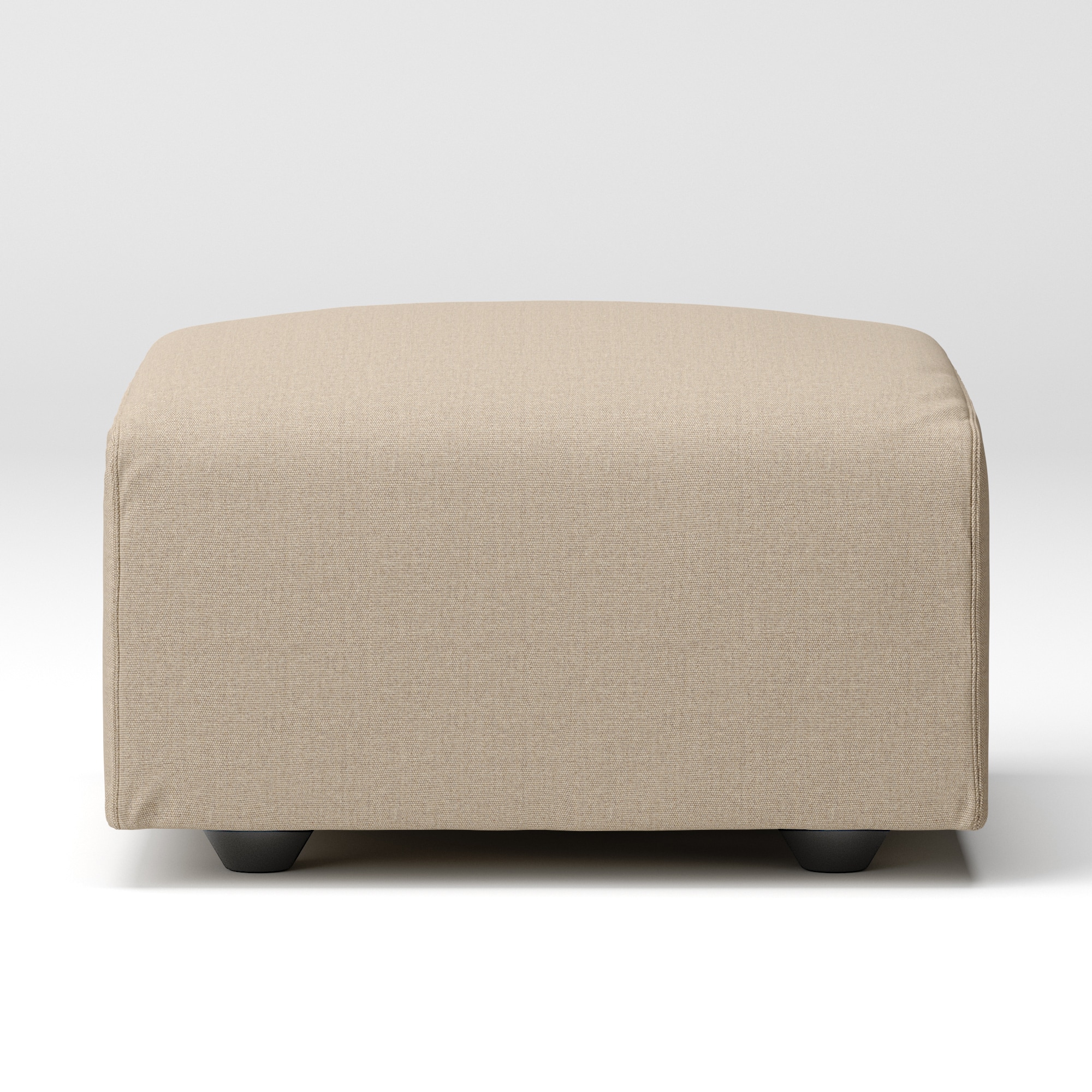 綿帆布　ユニットソファ　オットマン　小用カバー