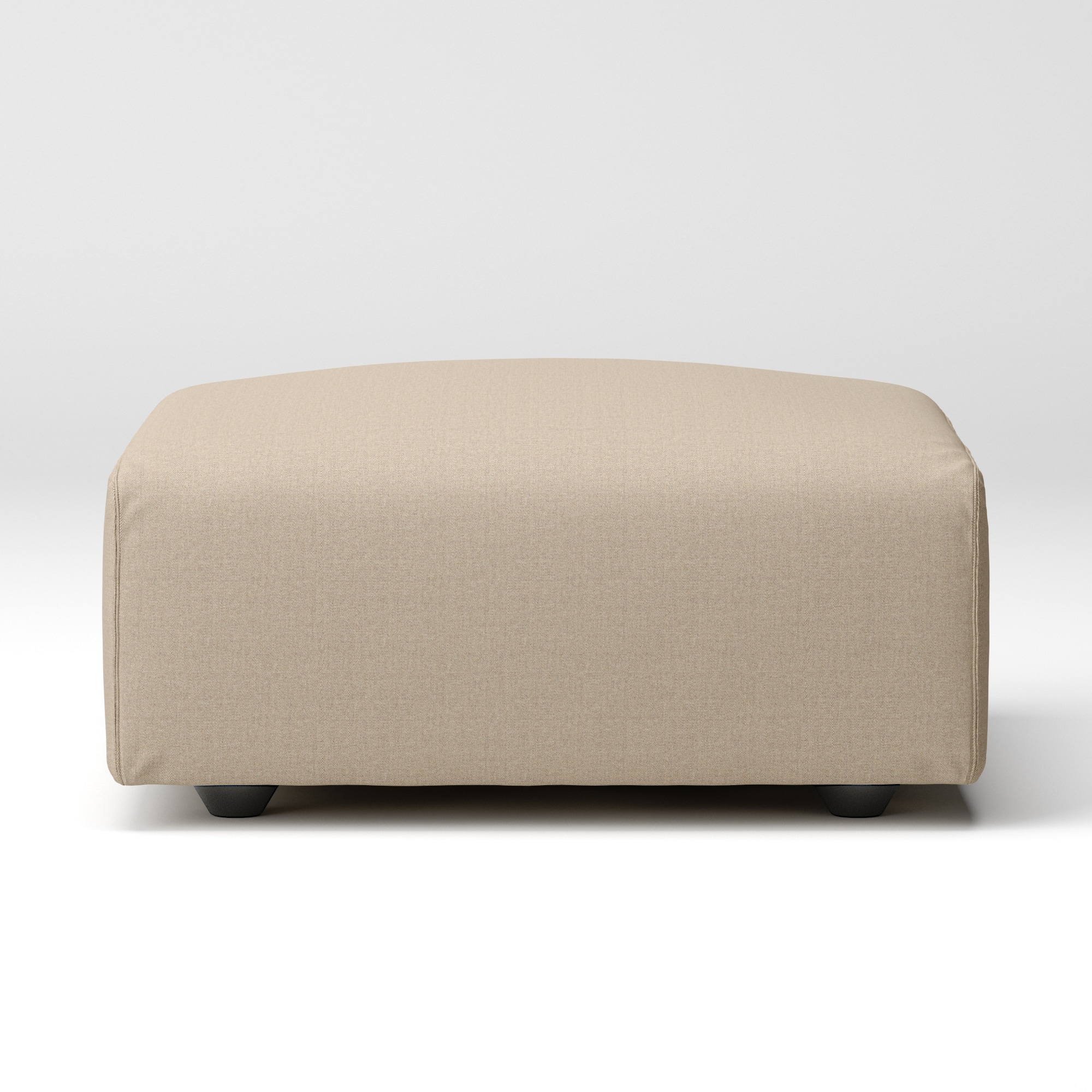 綿帆布　ユニットソファ　オットマン　大　幅７７ｃｍ用カバー