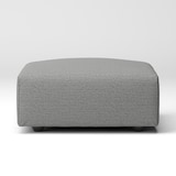 綿帆布　ユニットソファ　オットマン　大　幅７７ｃｍ用カバー