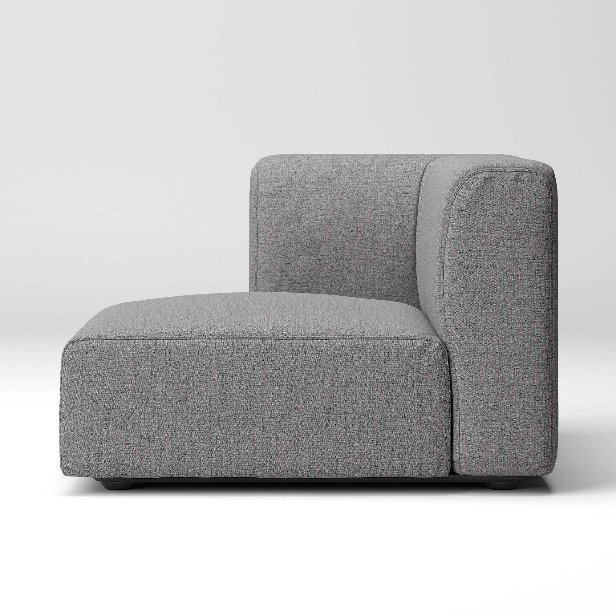 綿帆布 ユニットソファ ハーフアーム付 大（右）用カバー | 無印良品