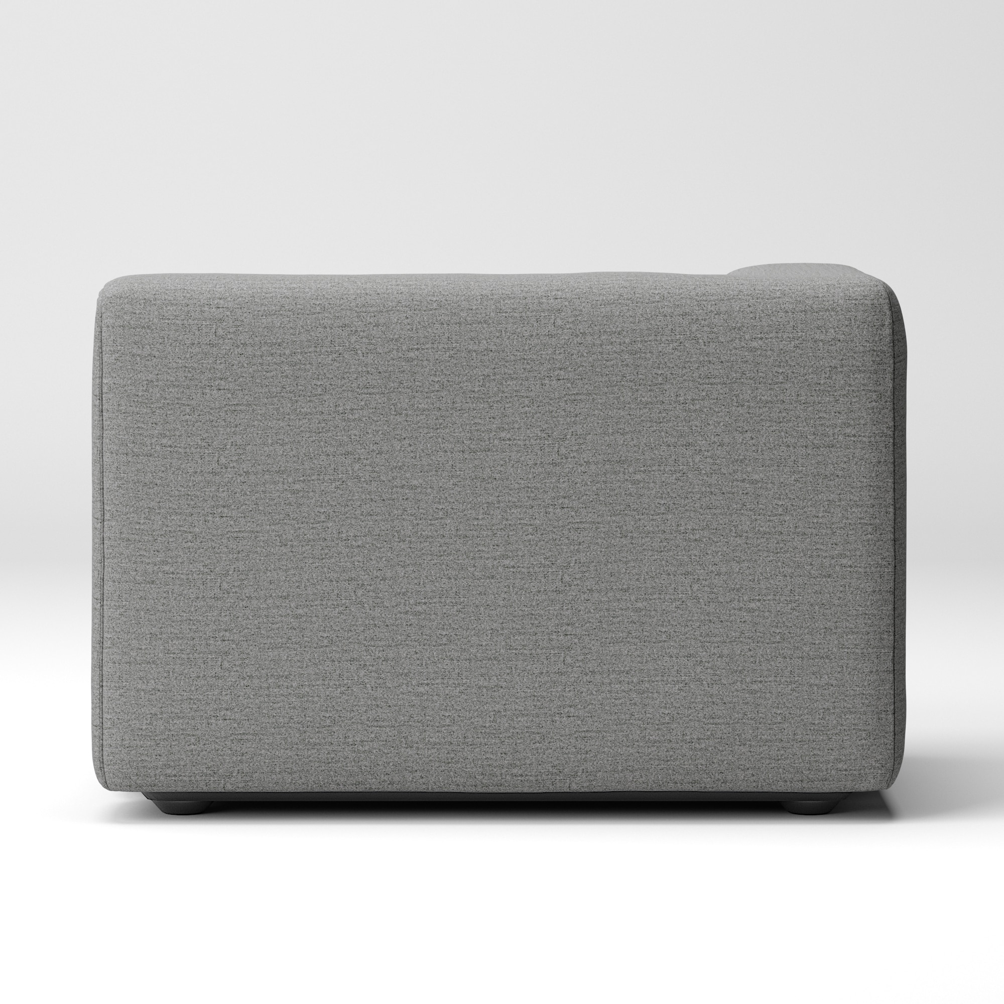 綿帆布 ユニットソファ ハーフアーム付 大（右）用カバー | 無印良品