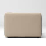 綿帆布　ユニットソファ　ハーフアーム付　大（左）用カバー