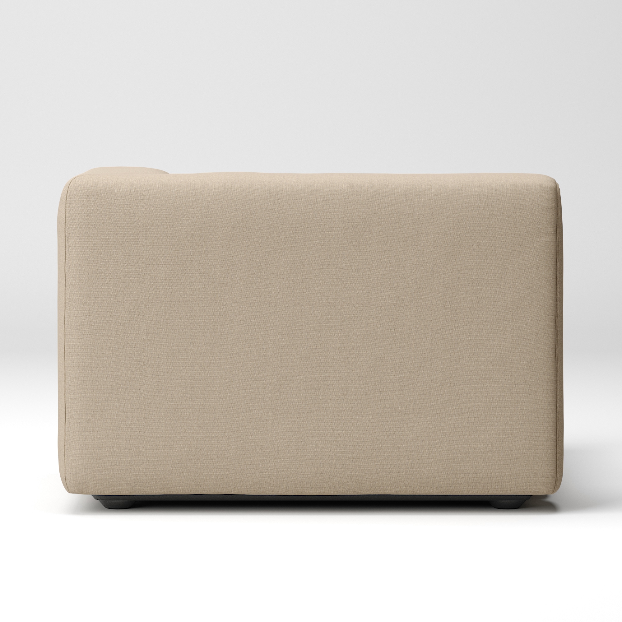 綿帆布　ユニットソファ　ハーフアーム付　大（左）用カバー