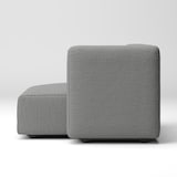 綿帆布　ユニットソファ　ハーフアーム付　大（左）用カバー