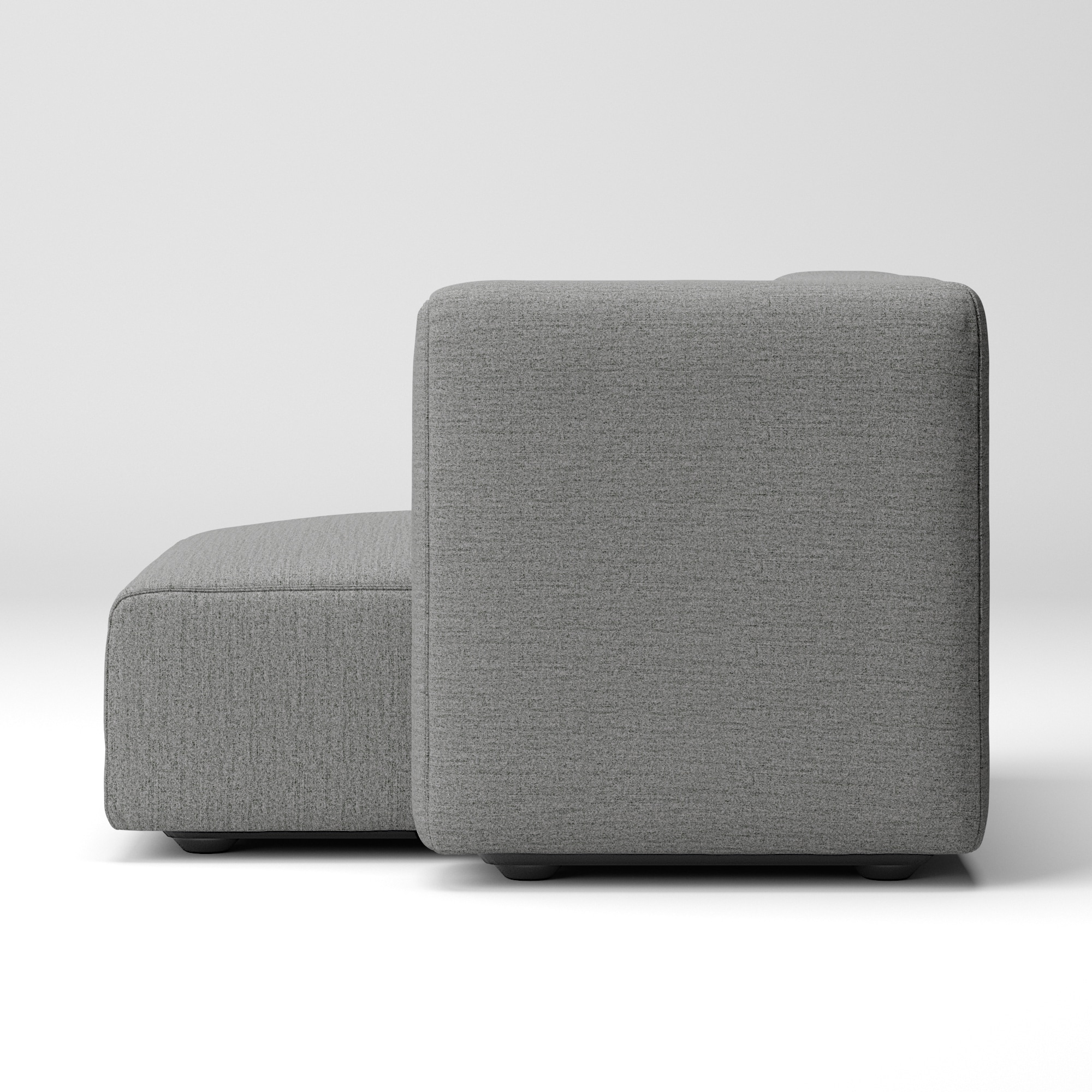 綿帆布　ユニットソファ　ハーフアーム付　大（左）用カバー