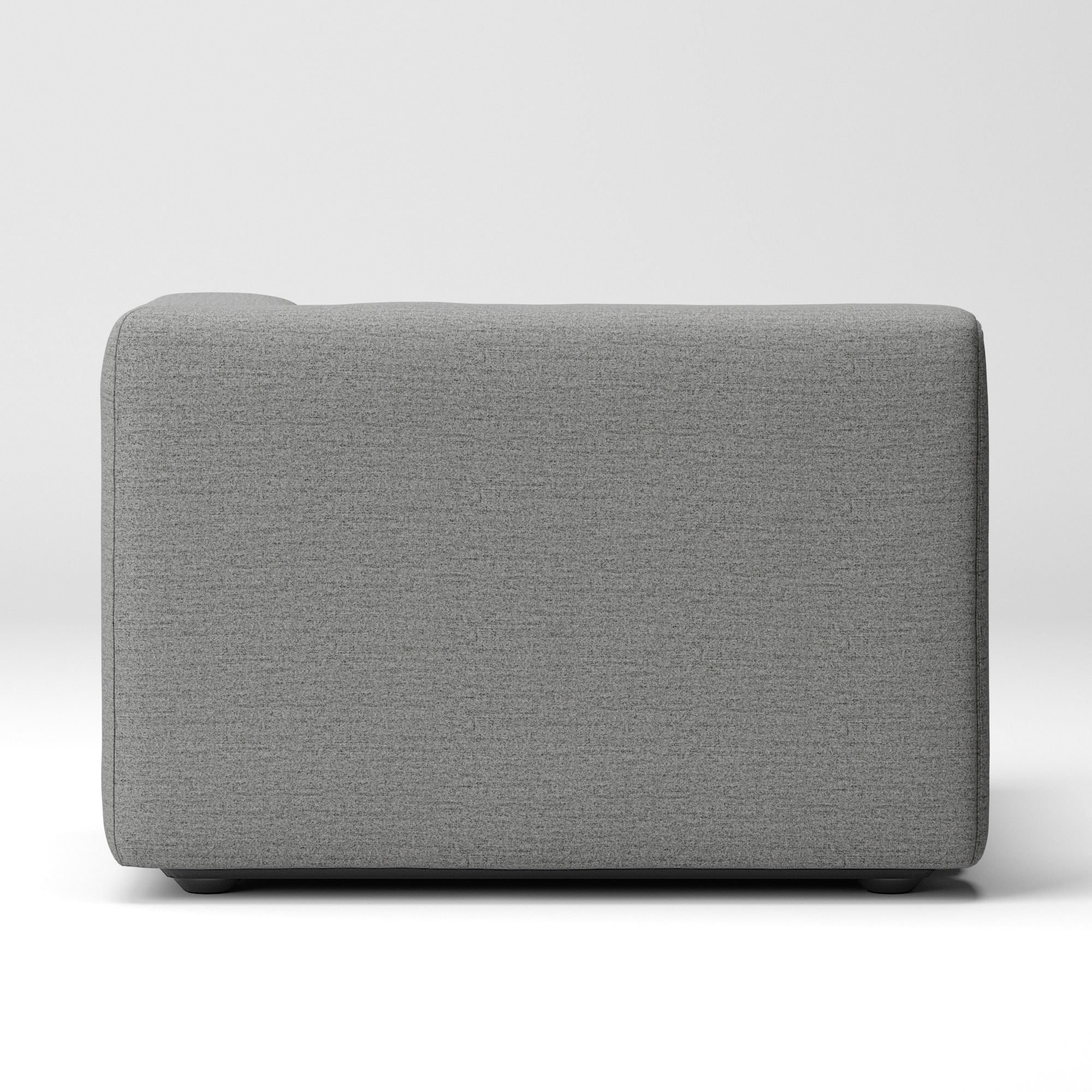 綿帆布　ユニットソファ　ハーフアーム付　大（左）用カバー