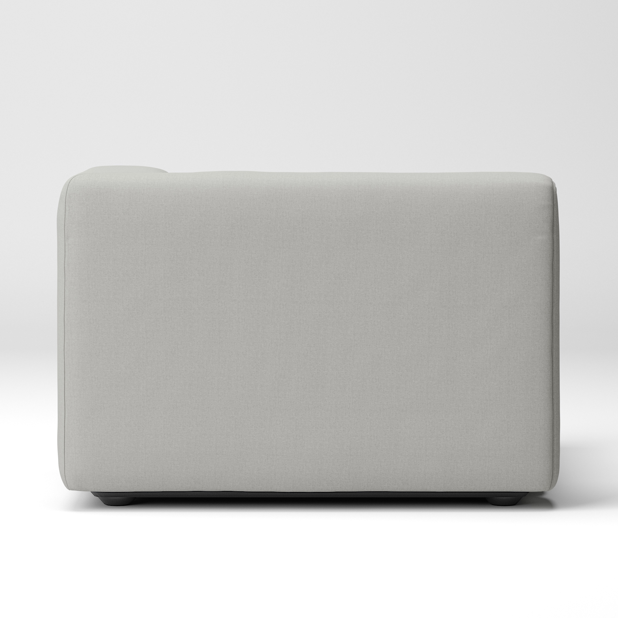 綿帆布　ユニットソファ　ハーフアーム付　大（左）用カバー