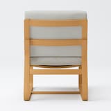 綿帆布　リビングでもダイニングでもつかえるソファチェア用カバー