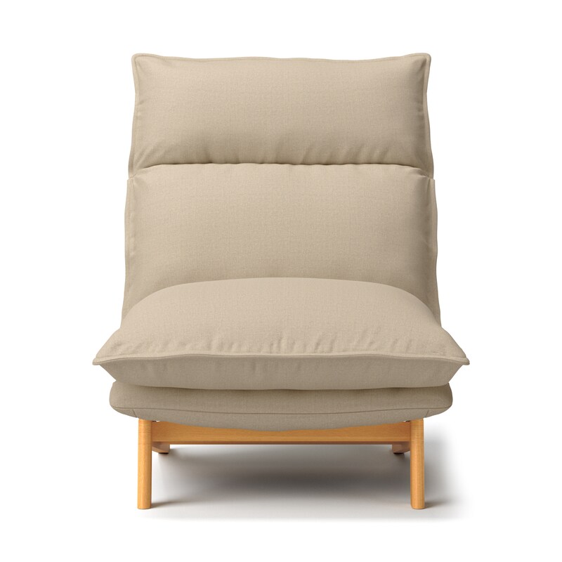 綿帆布 ハイバックリクライニングソファ 1シーター用カバー | 無印良品