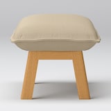 綿帆布　ハイバックリクライニングソファ　オットマン用カバー