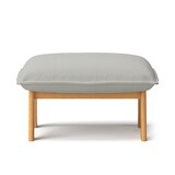 綿帆布　ハイバックリクライニングソファ　オットマン用カバー