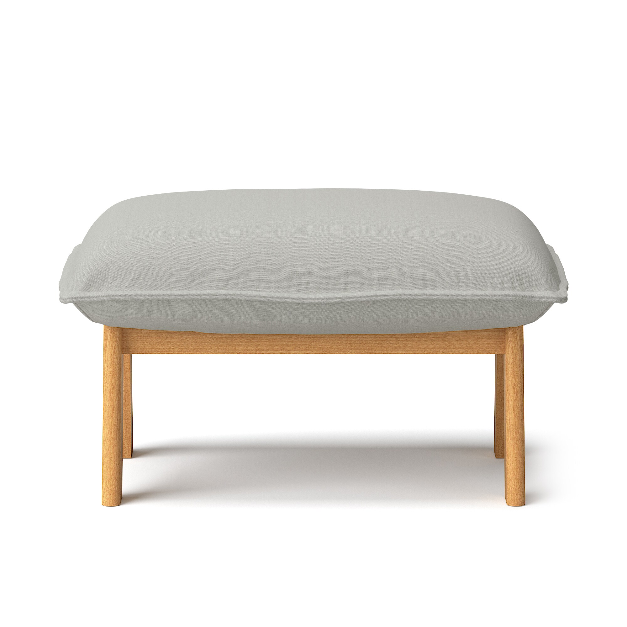 綿帆布　ハイバックリクライニングソファ　オットマン用カバー