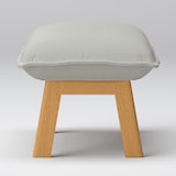 綿帆布　ハイバックリクライニングソファ　オットマン用カバー