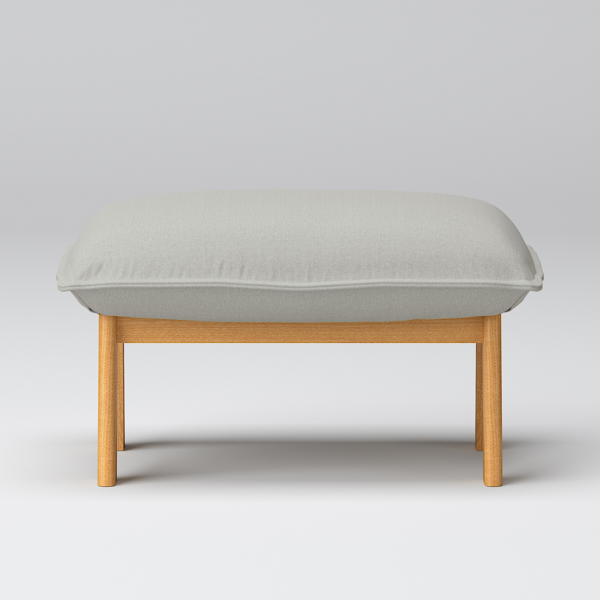 綿帆布　ハイバックリクライニングソファ　オットマン用カバー