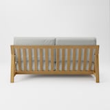 綿帆布　ソファ本体　木製フレーム　２．５シーター　フェザーポケットコイル用カバー