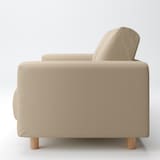 綿帆布　ソファ本体　２シーター　ウレタンポケットコイル用カバー