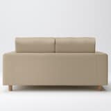 綿帆布　ソファ本体　２シーター　ウレタンポケットコイル用カバー