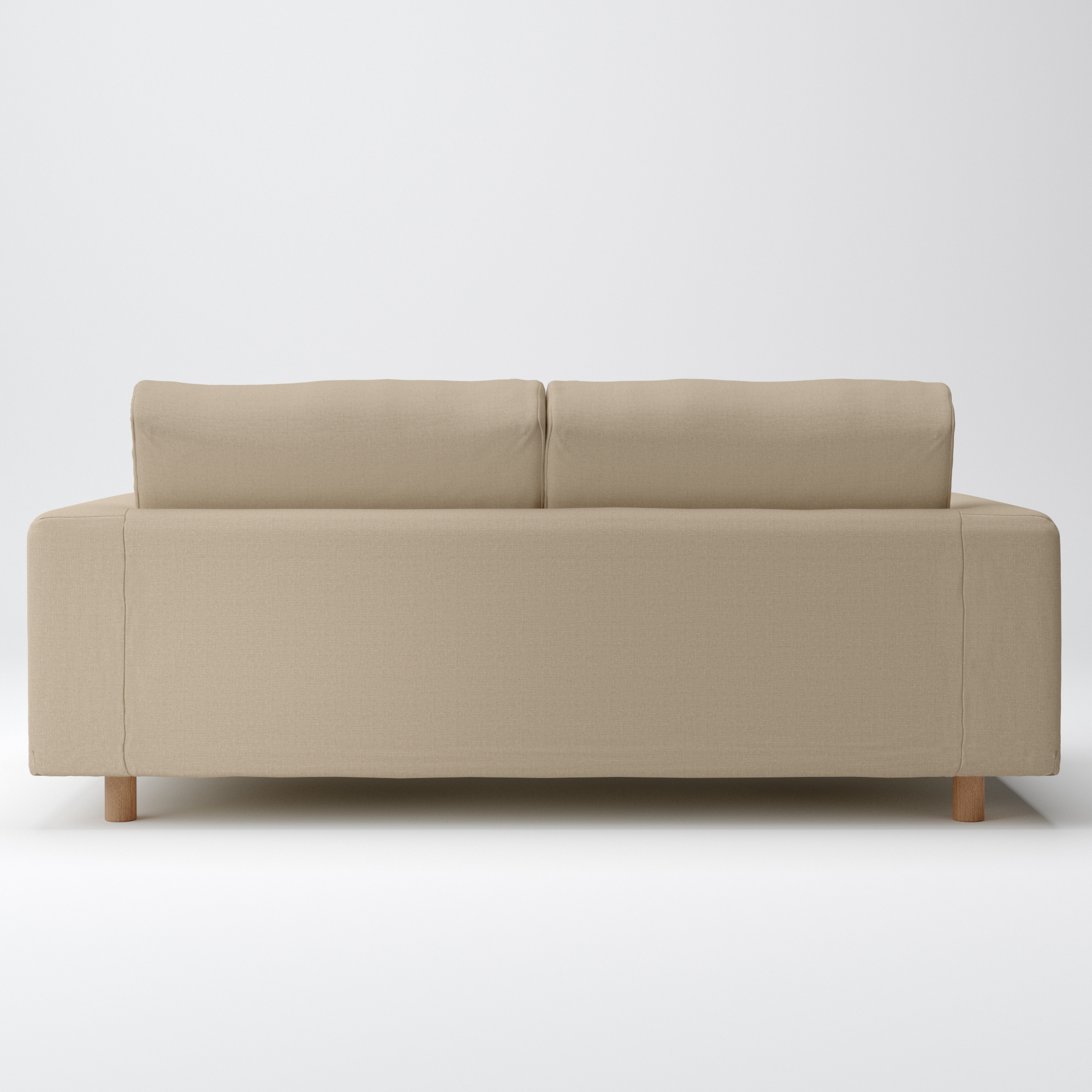 綿帆布　ソファ本体　２．５シーター　ウレタンポケットコイル用カバー