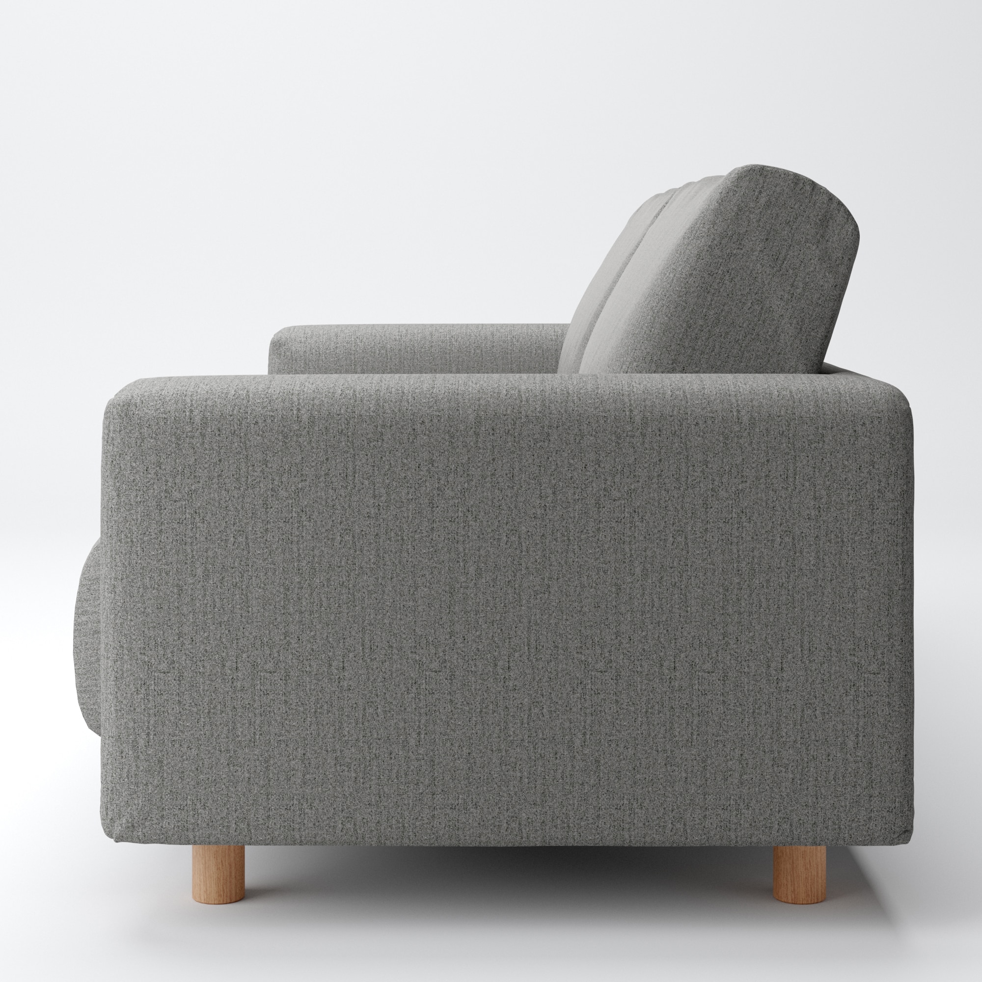 綿帆布　ソファ本体　２．５シーター　ウレタンポケットコイル用カバー