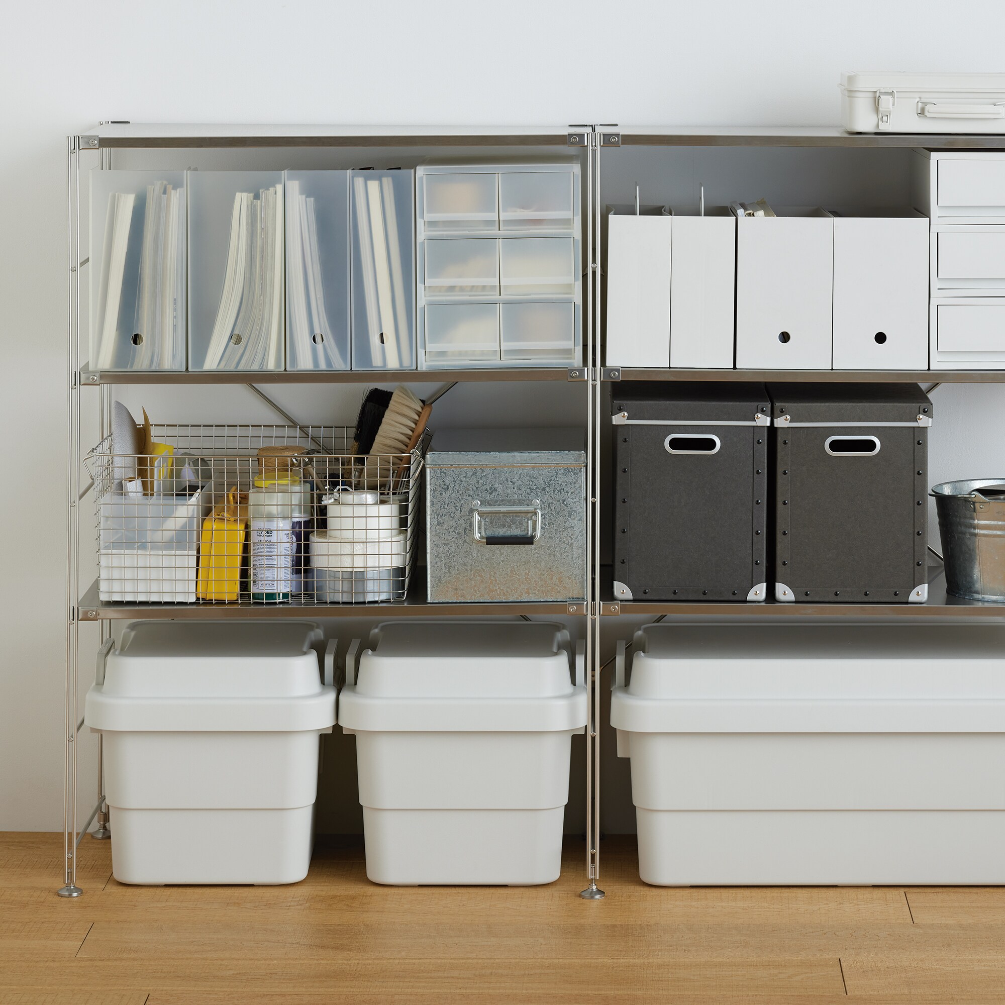 ポリプロピレン頑丈収納ボックス