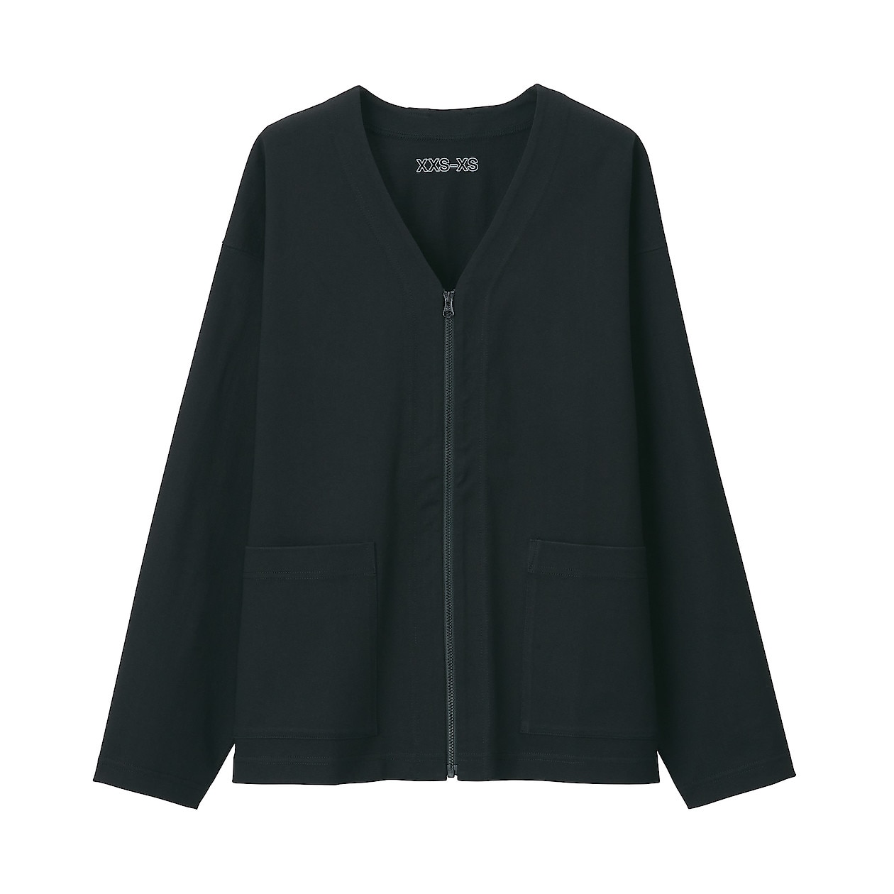 太番手天竺編みジップカーディガン ｓ ｍ 黒 Muji Labo Tシャツ カットソー 通販 無印良品