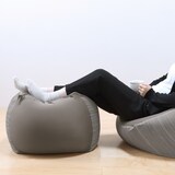 体にフィットするソファ　小　セット　綿デニム　ヒッコリー　