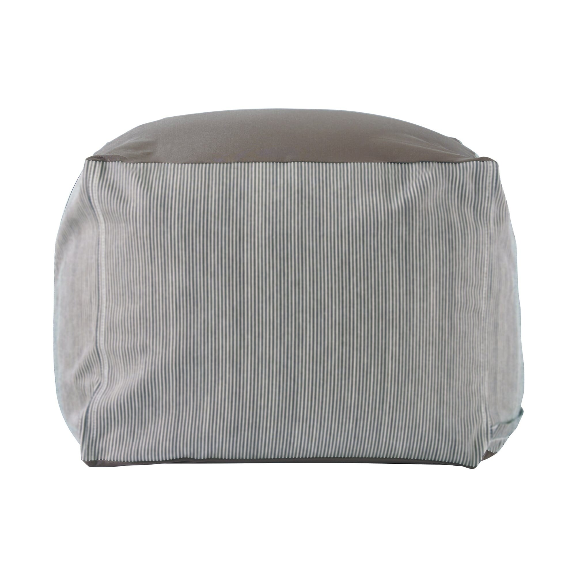 体にフィットするソファ　小　セット　綿デニム　ヒッコリー　