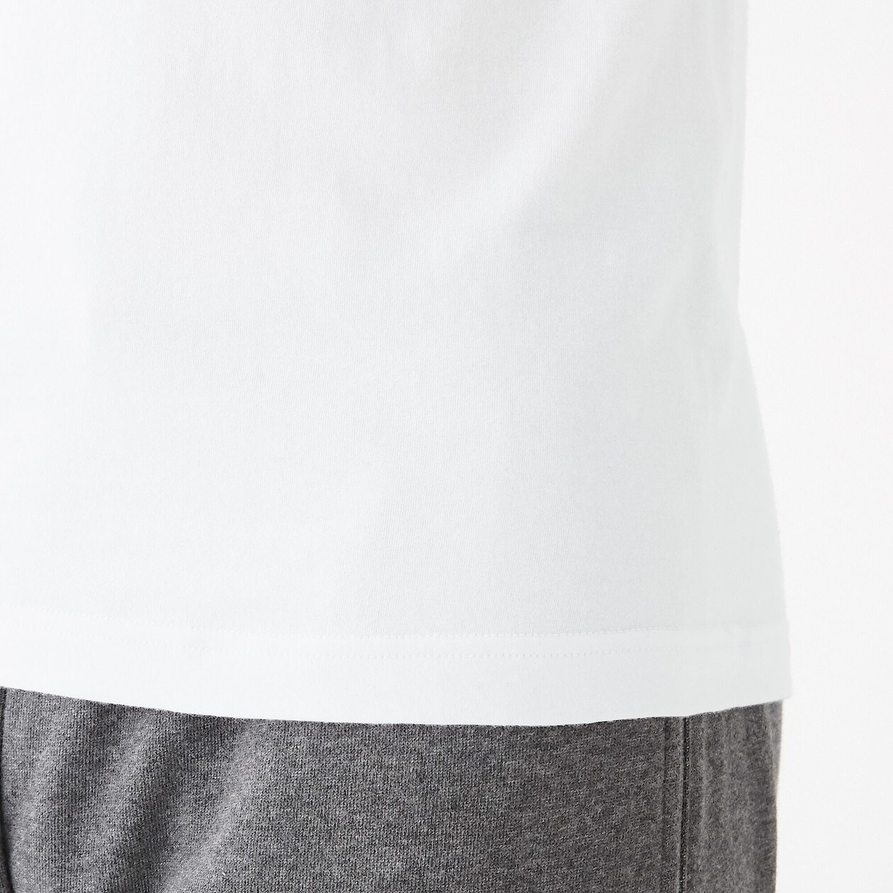 綿であったか ＶネックＴシャツ 紳士ＸＳ・白 | あったか綿インナー | 紳士・メンズ 通販 | 無印良品