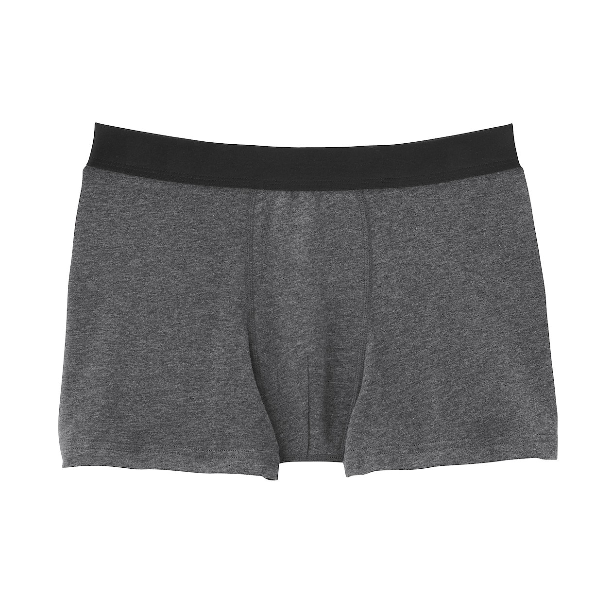 ストレッチ 天竺編み前閉じボクサーパンツ 紳士ｘｓ チャコールグレー トランクス ボクサー 紳士 メンズ 通販 無印良品