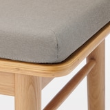 木製　リビングダイニング　背付ベンチ