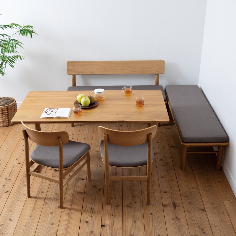 無印 ベンチ 無印良品 リビングでもダイニングでもつかえるベンチ 1  