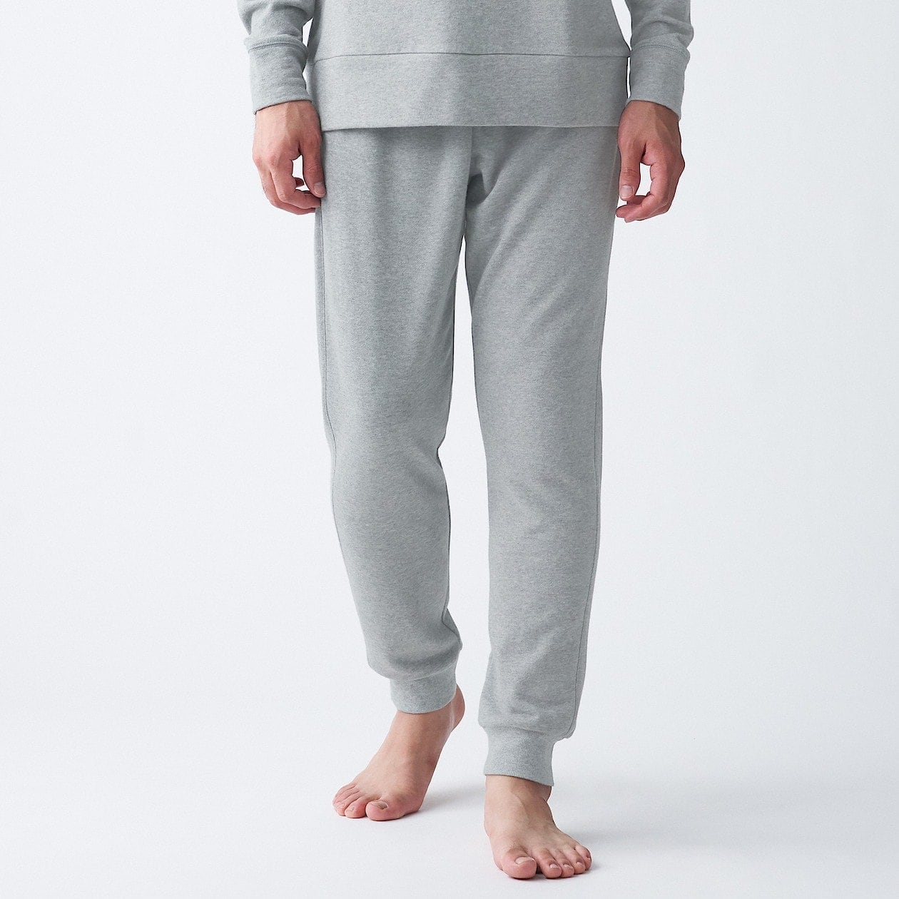 再生コットン入り 裏毛パンツ 紳士ｘｌ グレー ルームウェア ホームウェア 紳士 メンズ 通販 無印良品