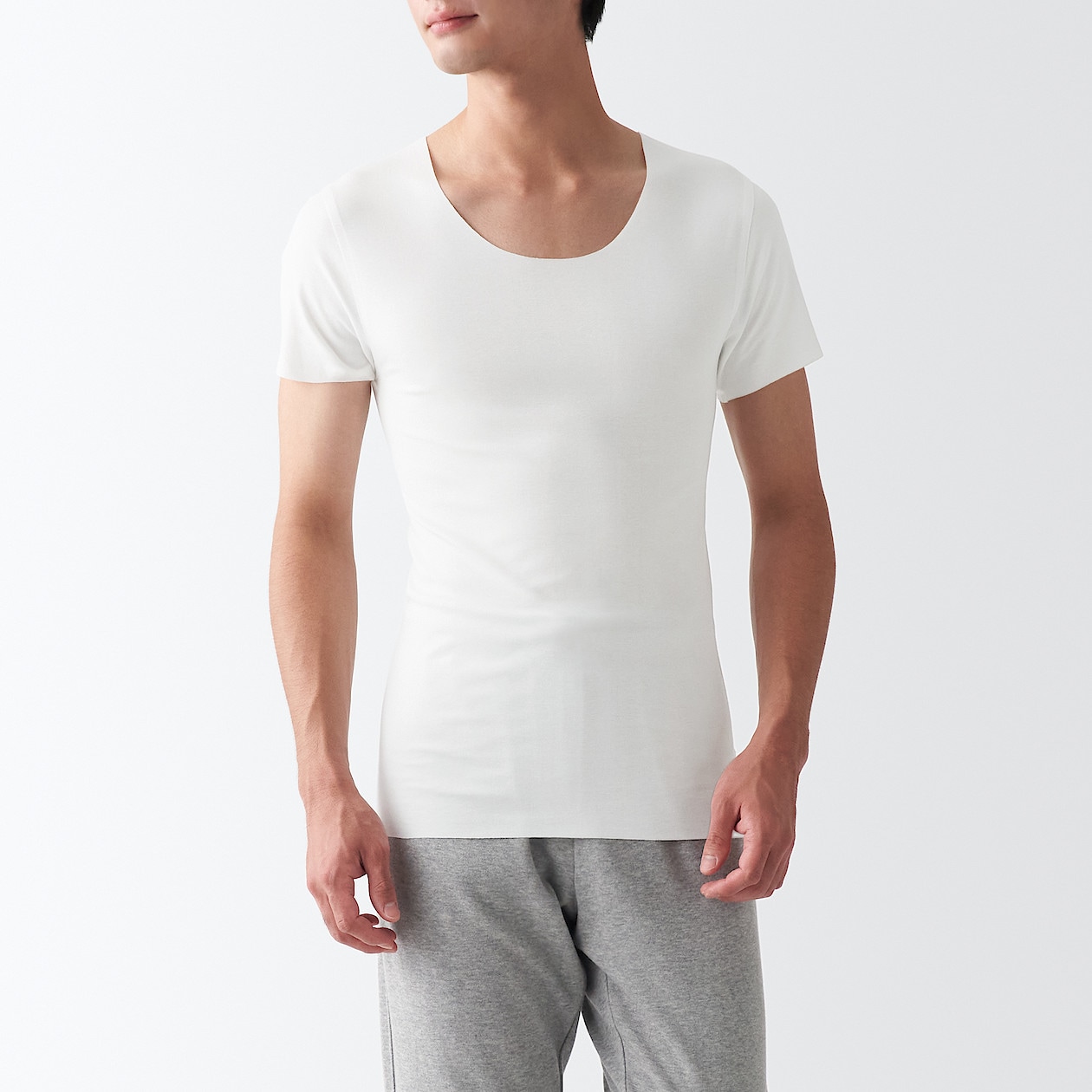 どこにも縫い目がない tシャツにも響きにくいインナーtシャツ 紳士s 白 どこにも縫い目がないインナー 紳士 メンズ 通販 無印良品 どこにも縫い目がない tシャツにも響きにくいインナーtシャツ 紳士s 白 どこにも縫い目がないインナー 紳士 メンズ 通販 無印良品