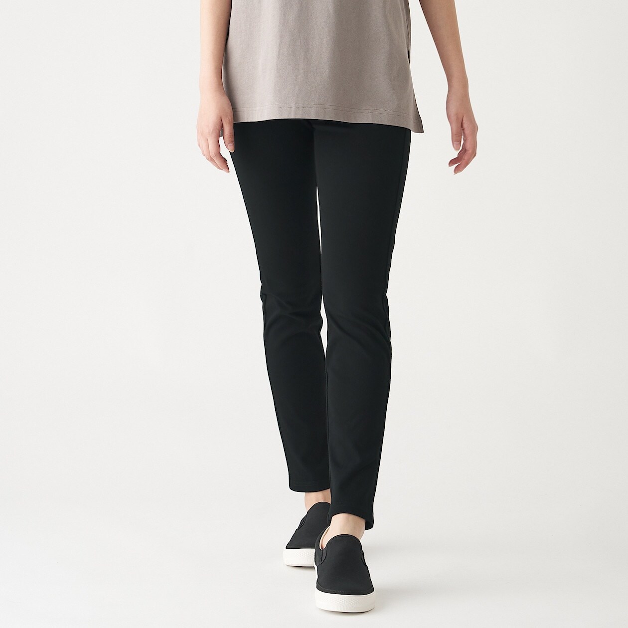 ストレッチ レギンスパンツ 婦人ｓ 黒 パンツ 婦人 レディース 通販 無印良品