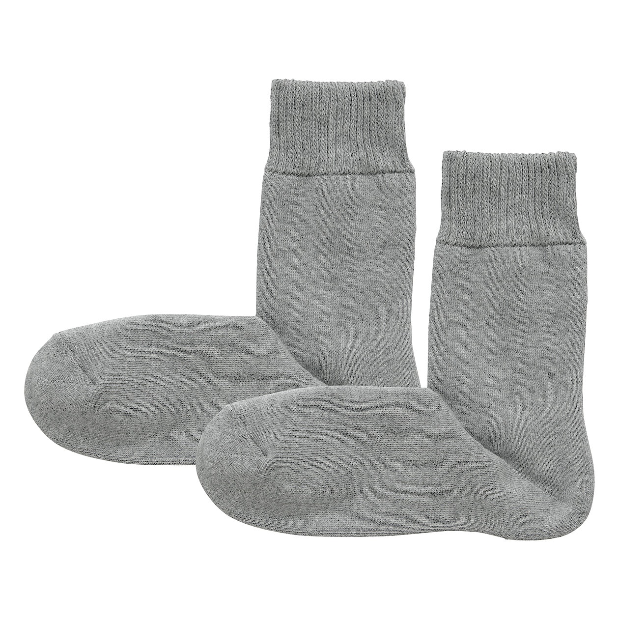 足なり直角 厚手パイル ２足組ルームソックス 紳士 ２５ ２７ｃｍ グレー ルームソックス 靴下 ソックス 紳士 メンズ 通販 無印良品