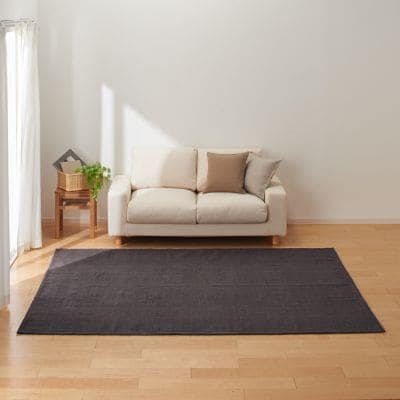 無印良品 ポリエステルやわらかラグ アイボリー 200×200cm Amazon｜無印良品 ポリエステルやわらかラグ アイボリー 200
