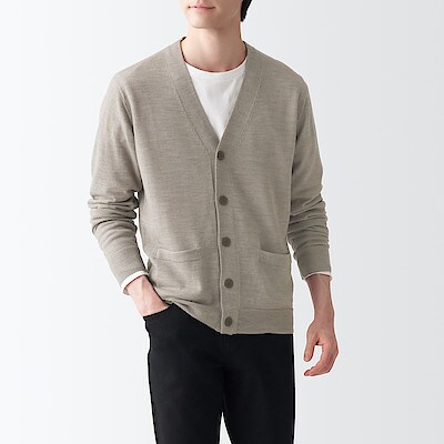 カーディガン 紳士 メンズ 通販 無印良品