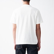 太番手天竺編みポケット付ｔシャツ 紳士ｘｓ オフ白 ｔシャツ カットソー 半袖 紳士 メンズ 通販 無印良品