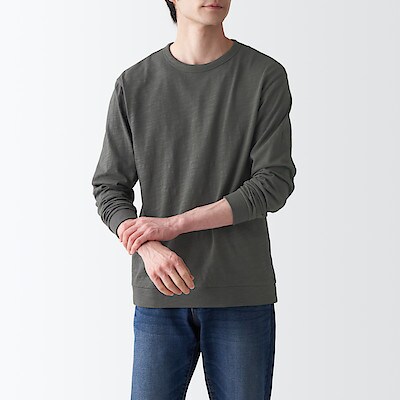 ｔシャツ カットソー 長袖 紳士 メンズ 通販 無印良品