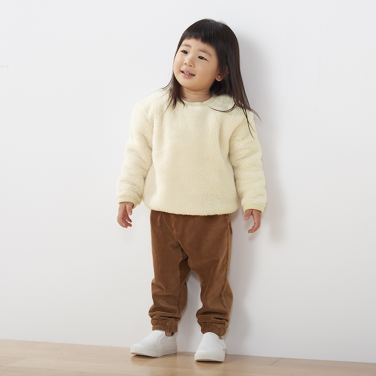 ボアフリーストレーナー ベビー ベビー８０ アイボリー 通販 無印良品