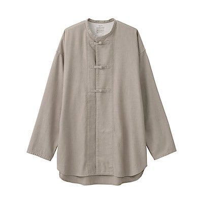 スタンドカラー シャツ 長袖 紳士 メンズ 通販 無印良品