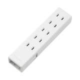 ジョイントタップ　ロック付　コンセント５個口