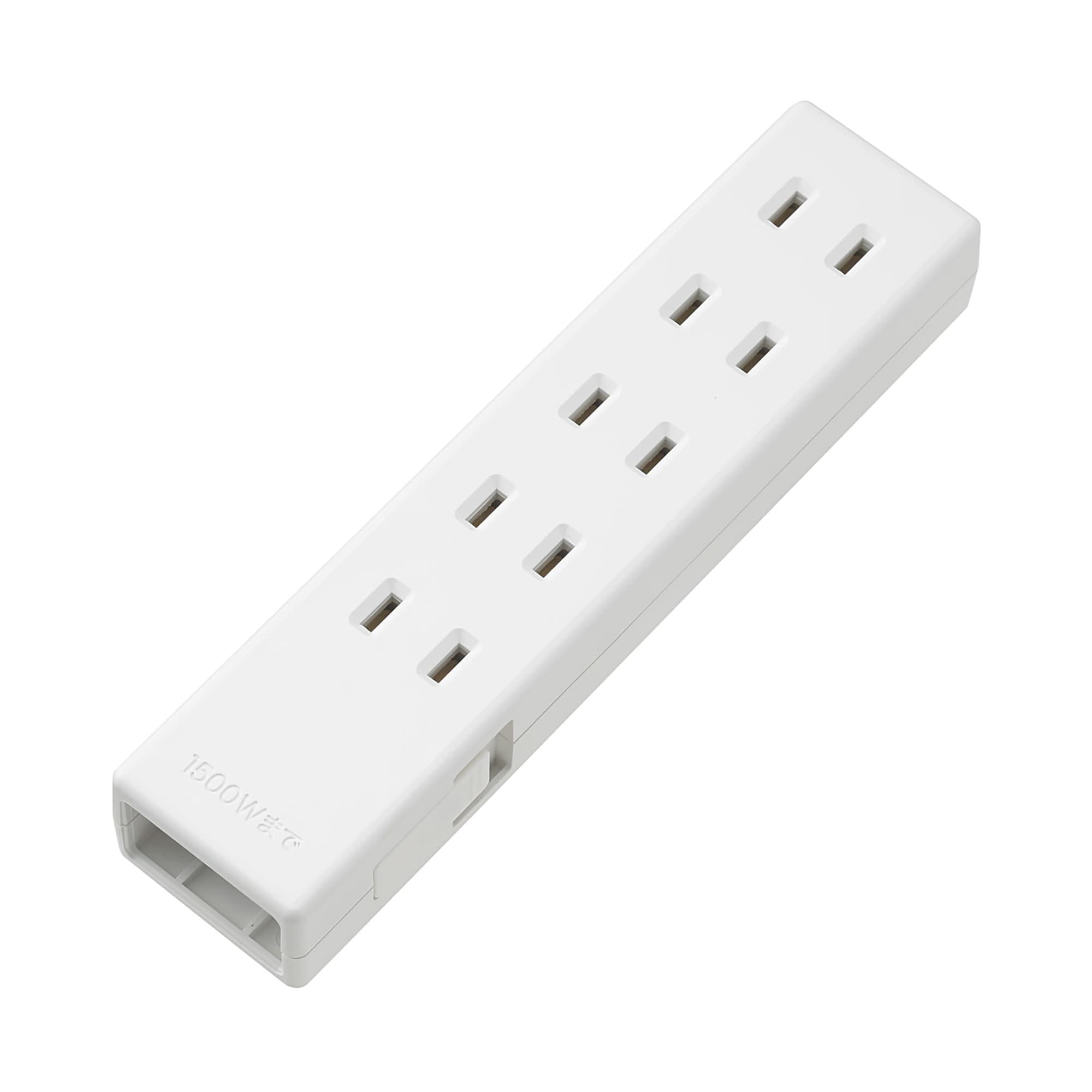 ジョイントタップ　ロック付　コンセント５個口