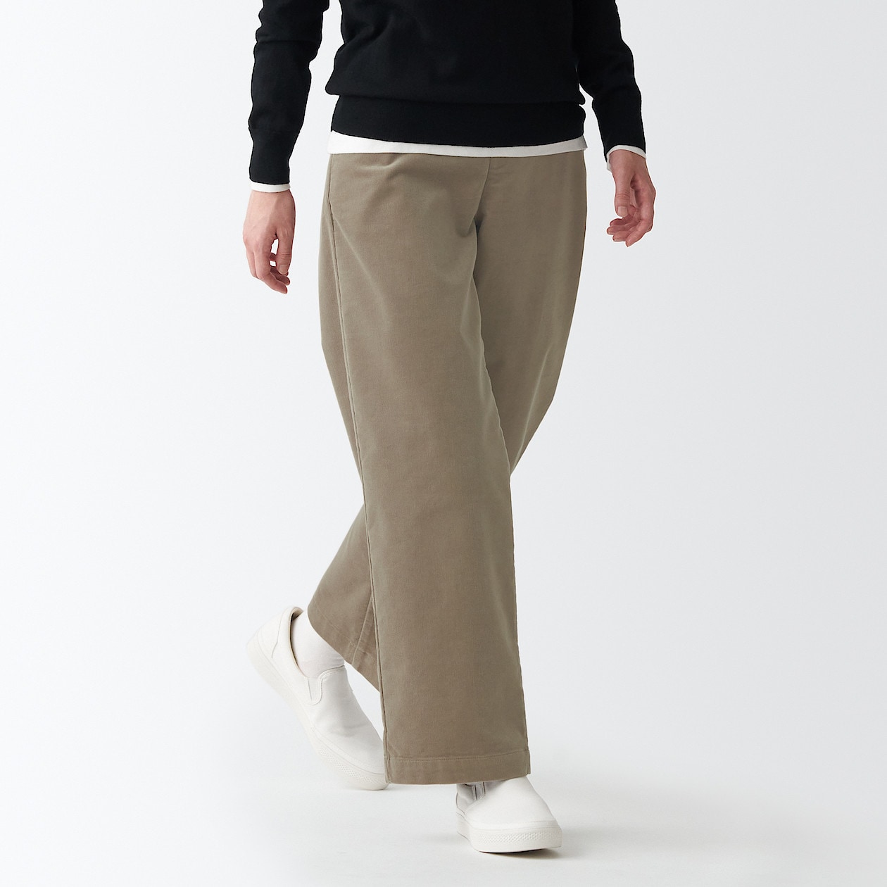 ストレッチコーデュロイワイドパンツ 婦人m ライトベージュ パンツ 婦人 レディース 通販 無印良品 ストレッチコーデュロイワイドパンツ 婦人m ライトベージュ パンツ 婦人 レディース 通販 無印良品