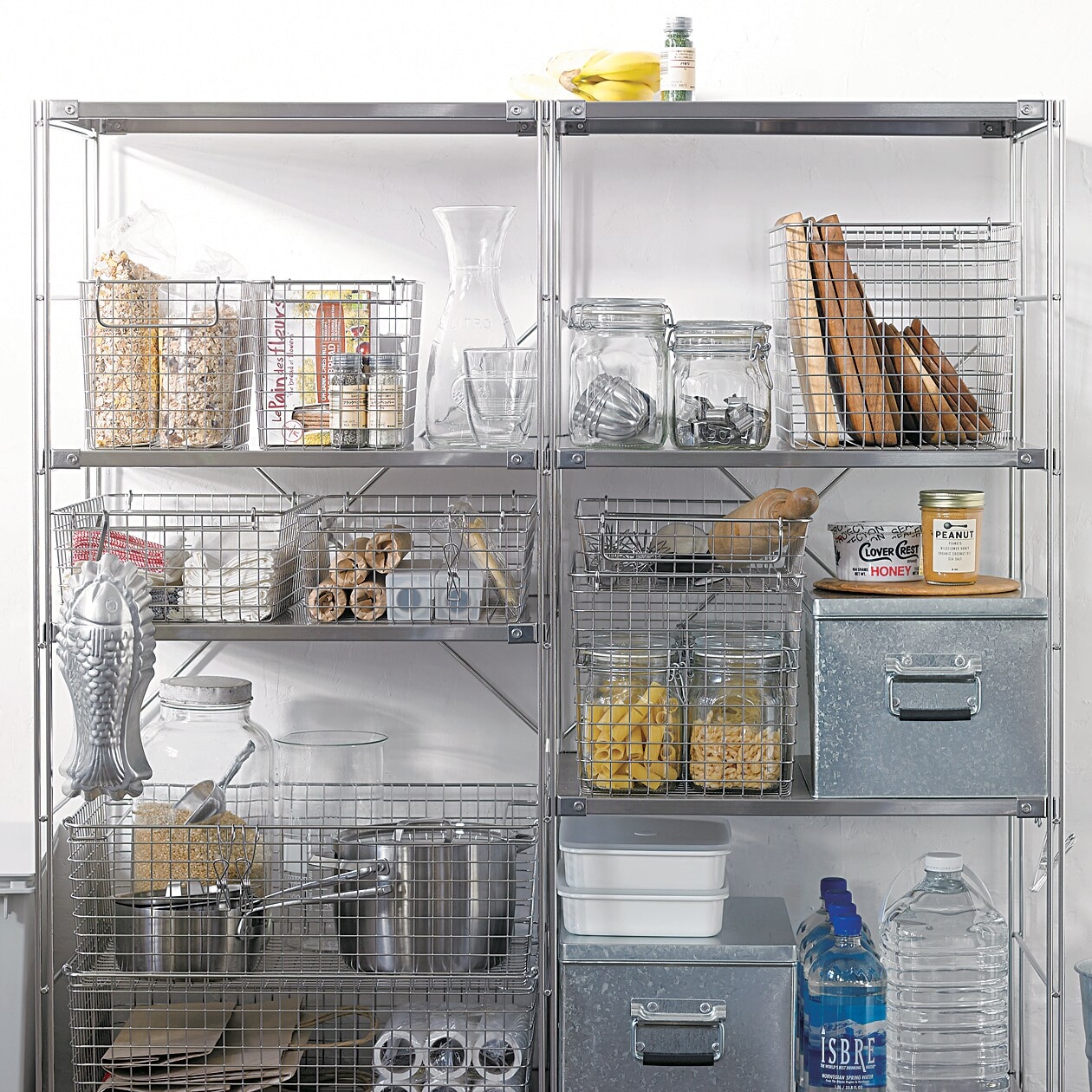 ステンレスワイヤーバスケット３