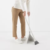 ヘッドが付け替えられる　屋外用ほうき