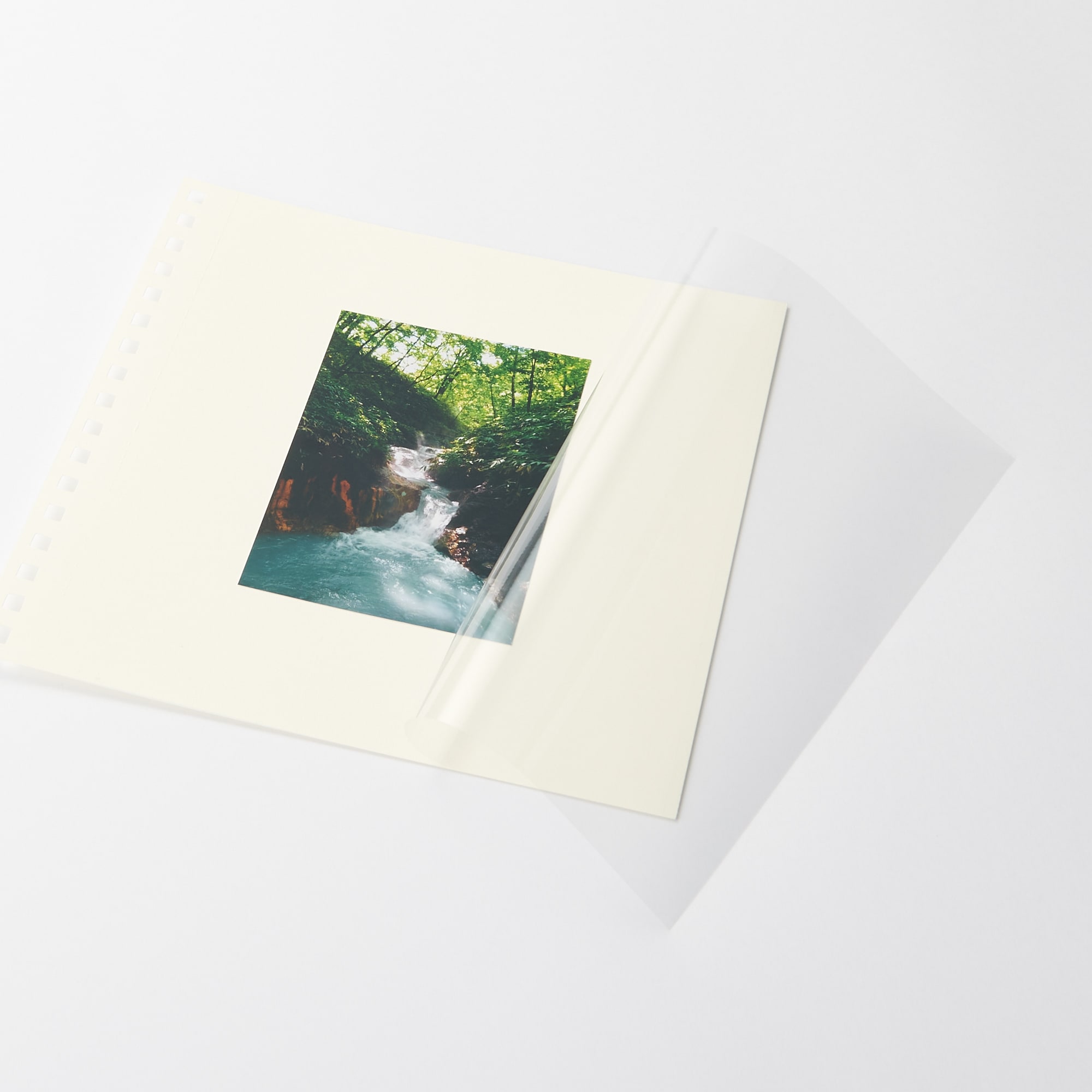 台紙に書きこめるアルバム用フリー台紙